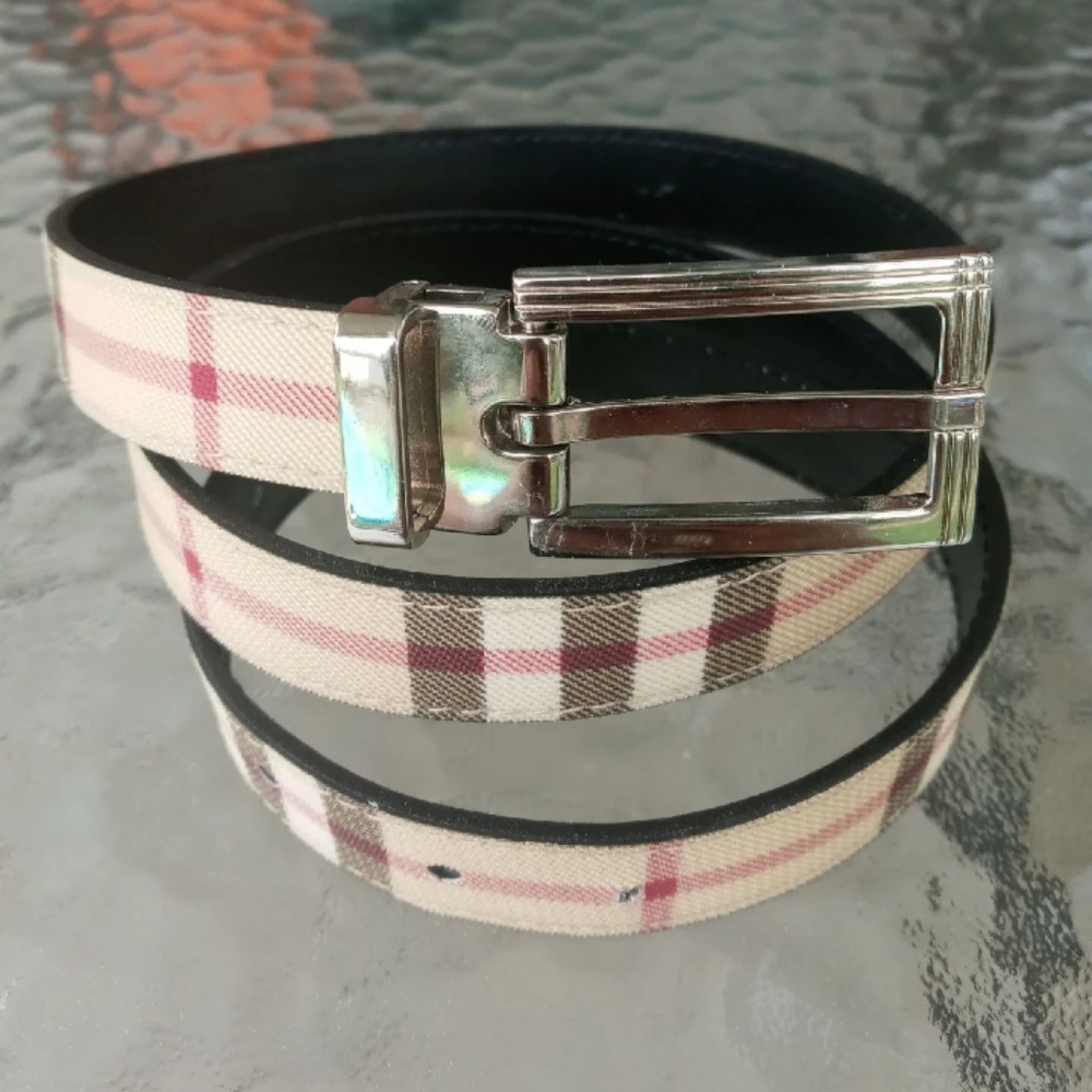 Burberry Nova Check Vintage Slim Belt